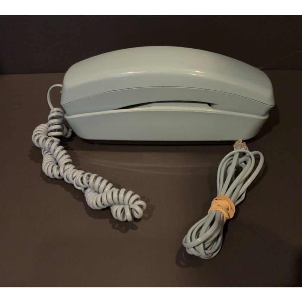 Vintage RadioShack Big-Button Slim-Fone - Model #43-910 - Blue/Grey - WORKING